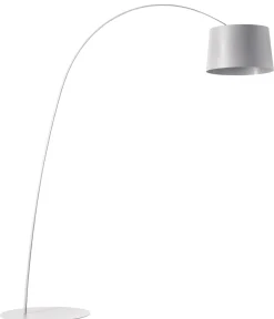 Foscarini Stehleuchte Twiggy Led Plastikmaterial - Weis Hot