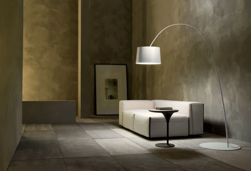Foscarini Stehleuchte Twiggy Led Plastikmaterial - Weis Hot
