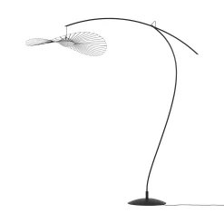 Petite Friture Stehleuchte Vertigo Nova Led Plastikmaterial Schwarz / O 110 Cm - H 165 Oder 200 Cm - Opalinweis - Schwarz Flash Sale