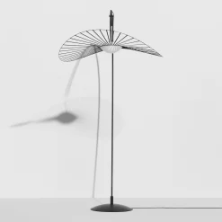 Petite Friture Stehleuchte Vertigo Nova Led Plastikmaterial Schwarz / O 110 Cm - H 165 Oder 200 Cm - Opalinweis - Schwarz Flash Sale