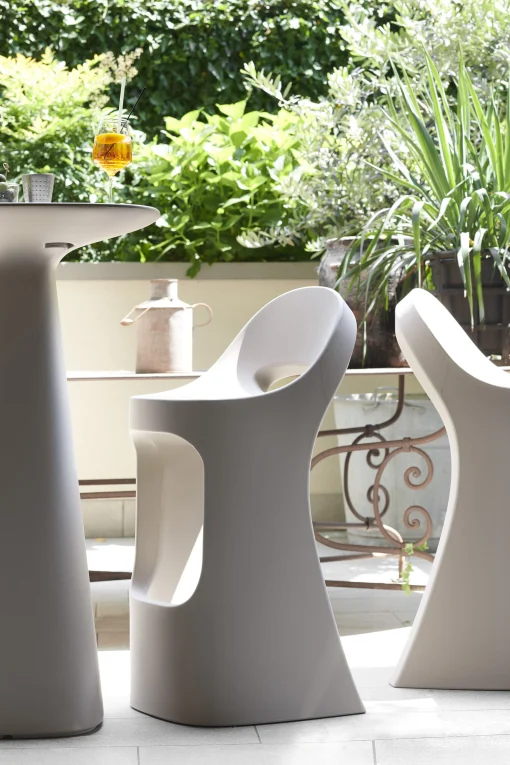 Slide Stehtisch Amelie Up Plastikmaterial/ 61 X 61 X H 110 Cm - Weis Online
