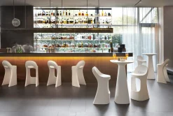 Slide Stehtisch Amelie Up Plastikmaterial/ 61 X 61 X H 110 Cm - Weis Online