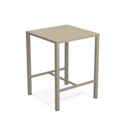 Emu Stehtisch Nova Metall Beige / 80 X 80 Cm X H 105 Cm - Stahl - Taubenblau Sale