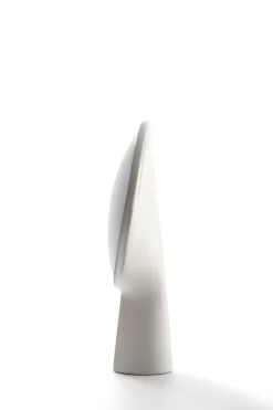 Moustache Stellspiegel Cyclope Keramik Weis Zum Stellen - H 46,5 Cm - Naturfarben Sale
