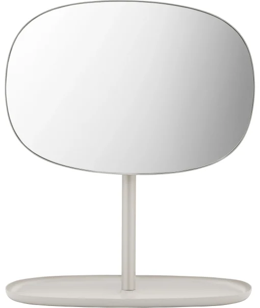 Normann Copenhagen Stellspiegel Flip Metall Beige / Ablage - Sand Outlet