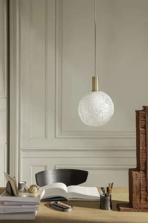 Ferm Living Stifthalter Yama Metall/ Recyceltes Aluminium - O 7.8 X H 8.5 Cm - Schwarz Clearance