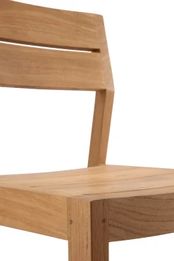 Ethnicraft Stuhl Ex 1 Outdoor Holz Natur / - Teak Sale