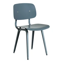 Hay Stuhl Revolt Plastikmaterial Blau / Neuauflage 1950' - Meerblau Outlet