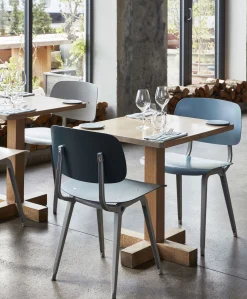 Hay Stuhl Revolt Plastikmaterial Blau / Neuauflage 1950' - Meerblau Outlet