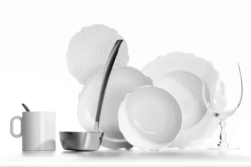 Alessi Suppenteller Dressed Keramik O 23 Cm - Weis Outlet