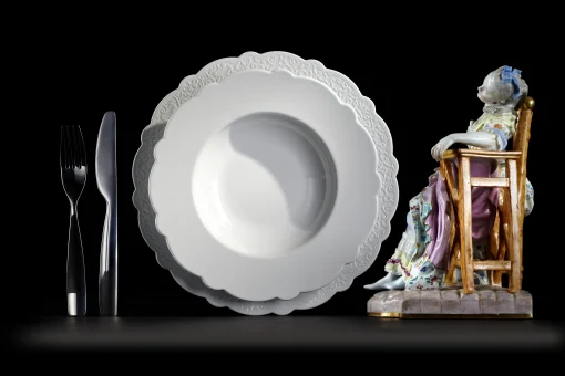 Alessi Suppenteller Dressed Keramik O 23 Cm - Weis Outlet