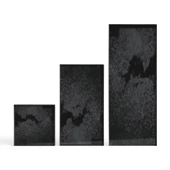 Ethnicraft Tablett Charcoal Mirror Glas Schwarz / Ablage 31 X 17 Cm - Metall & Glas - Kohle - Schwarz Store