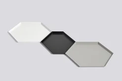 Hay Tablett Kaleido Xl Metall/ 45 X 39 Cm - Grau Online