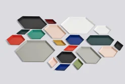 Hay Tablett Kaleido Xs Metall Grun / 19 X 11 Cm - Dunkelgrun Flash Sale