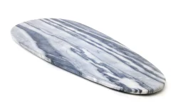 XL Boom Tablett Max Medium Stein / Marmor - 57 X 23 Cm - Grau Outlet