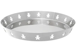 Alessi Tablett Mini Girotondo Metall O 21 Cm - Stahl Glanzend Online