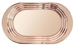 Tom Dixon Tablett Plum Metall / 36 X 61 Cm - Kupfer Clearance