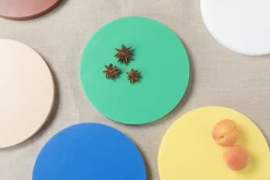 valerie objects Tablett Re-Circles Plastikmaterial / 3Er-Set - Recycling-Polyethylen / Limitierte Ausgabe - Bunt Outlet