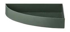 AYTM Tablett Unity Metall Grun / Viertelkreis - L 11 Cm - Waldgrun Cheap