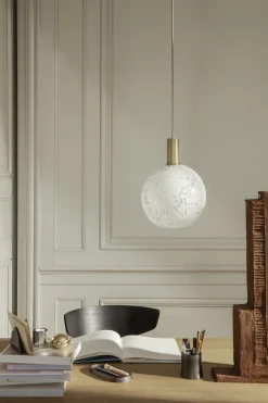 Ferm Living Tablett Yama Metall/ Oval - 19 X 9,5 Cm -  Recyceltes Aluminium - Schwarz Hot