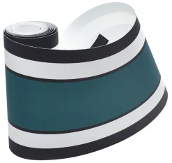 Maison Sarah Lavoine Tapete La Frise Papierfaser Blau / 18 Cm X 500 Cm - Blue Sarah - Schwarz Store