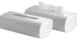 Alessi Taschentuch-Behalter Birillo Plastikmaterial- Weis Sale