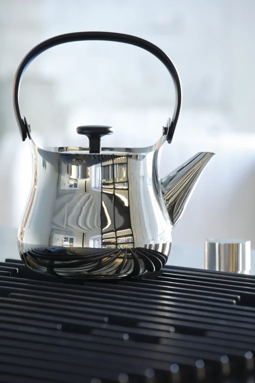 Alessi Teekanne Cha Metall / Teekessel - Metall Glanzend Fashion