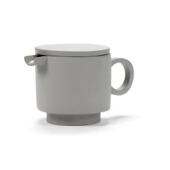 valerie objects Teekanne Inner Circle Keramik Grau / 95 Cl - Steinzeug - Hellgrau Online
