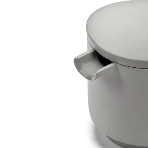 valerie objects Teekanne Inner Circle Keramik Grau / 95 Cl - Steinzeug - Hellgrau Online