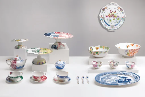 Seletti Teetasse Hybrid Keramik / Set Aus Tasse Und Untertasse - Bunt Discount
