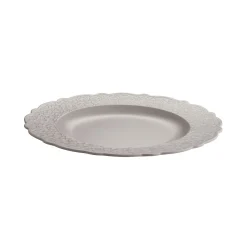 Alessi Teller Dressed En Plein Air Plastikmaterial Grau / Melamin - Warmes Grau Cheap