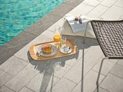 Alessi Teller Dressed En Plein Air Plastikmaterial Grau / Melamin - Warmes Grau Cheap