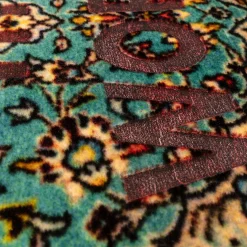 Seletti Teppich Burnt - Textil / 80 X 120 Cm - Durch Verbrennung Erhaltene Beschriftung - Bunt Cheap