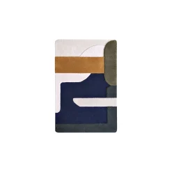 PINTON Teppich Element Nomade 1 Textil / 60 X 90 Cm - Handgetuftet - Bunt Store