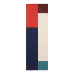 Hay Teppich Flat Works Textil Bunt / Von Dem Kunstler Ethan Cook - 80 X 250 Cm - Blau - Orange Sale