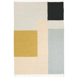 Ferm Living Teppich Kelim Squares Textil / Xl - 160 X 250 Cm - Bunt Cheap
