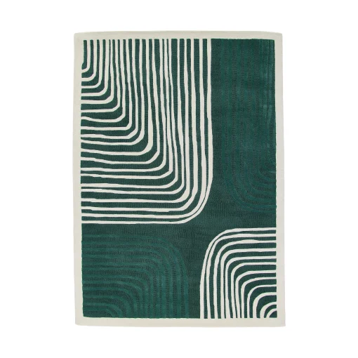 Maison Sarah Lavoine Teppich Labyrinthe Textil Grun / 170 X 240 Cm - Handgetuftet - Chinesischer Tee Clearance