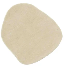 Nanimarquina Teppich Little Stone 7 Textil Beige 70 X 80 Cm - Naturfarben Best Sale