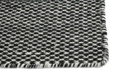 Hay Teppich Moire Kelim Medium Textil/ 170 X 240 Cm - Handgewebt - Schwarz Cheap