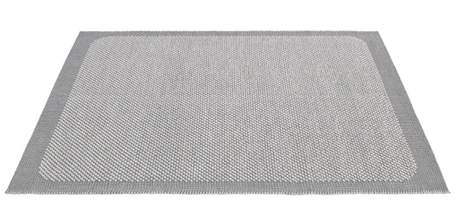 Muuto Teppich Pebble Textil Grau / Handgewebt - 200 X 300 Cm - Hellgrau Hot