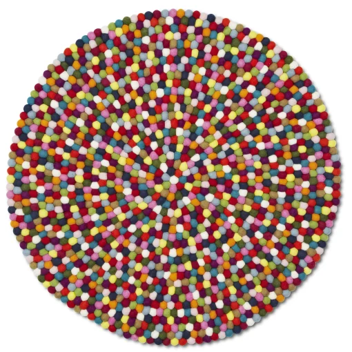 Hay Teppich Pinocchio Textil O 90 Cm - Bunt Online