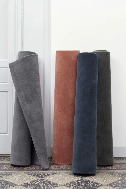 Hay Teppich Raw Rug No 2 Textil Grau / 240 X 170 Cm - Bouclette-Wolle - Dunkelgrau Clearance