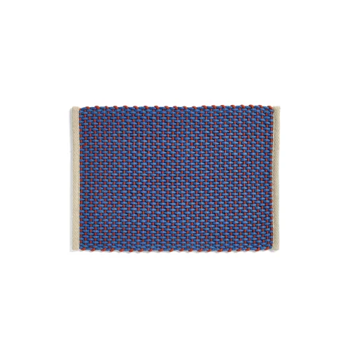 Hay Teppich  Textil/ Jute & Wolle - 50 X 70 Cm - Blau - Rot Cheap