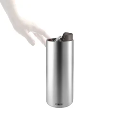 Eva Solo Thermobecher To Go Cup Urban Metall / 0,35 L- Recycelter Stahl - Schokolade - Stahl Best
