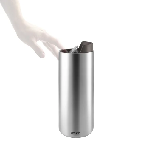 Eva Solo Thermobecher To Go Cup Urban Metall / 0,35 L- Recycelter Stahl - Schokolade - Stahl Best