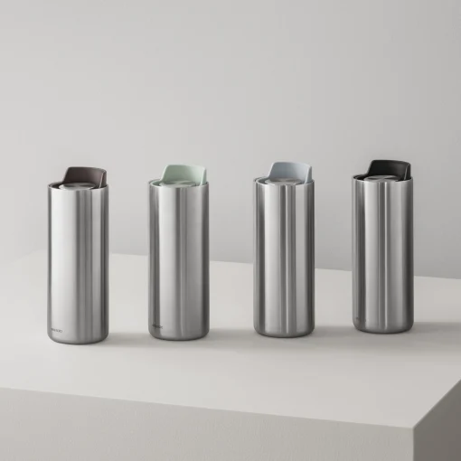 Eva Solo Thermobecher To Go Cup Urban Metall / 0,35 L- Recycelter Stahl - Schokolade - Stahl Best