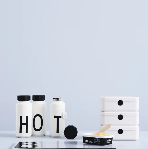 Design Letters Thermosflasche A-Z Metall 500 Ml - Buchstabe P - Weis Flash Sale