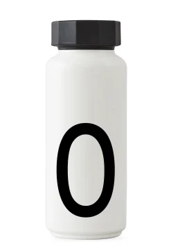 Design Letters Thermosflasche A-Z Metall 500 Ml - Buchstabe O - Weis Clearance