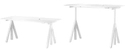 String Furniture Tischbein String Works™ Metallfur Schreibtischsystem "String Works" / Mit Motor - Weis Sale