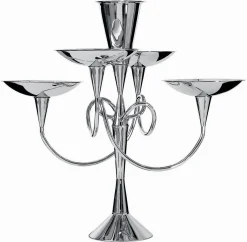 Driade Tischgesteck Matthew Boulton Iii Metall - Nickel Poliert Best